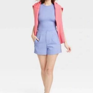 A New Day women’s High Rise Tailored Shorts 8 GUC